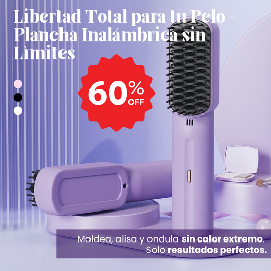 Libertad Total para tu Pelo – Plancha Inalámbrica sin Límites