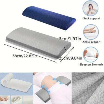 Almohada de Soporte Ergonómica para Piernas, Rodillas, Parte Baja de la Espalda y Cabeza