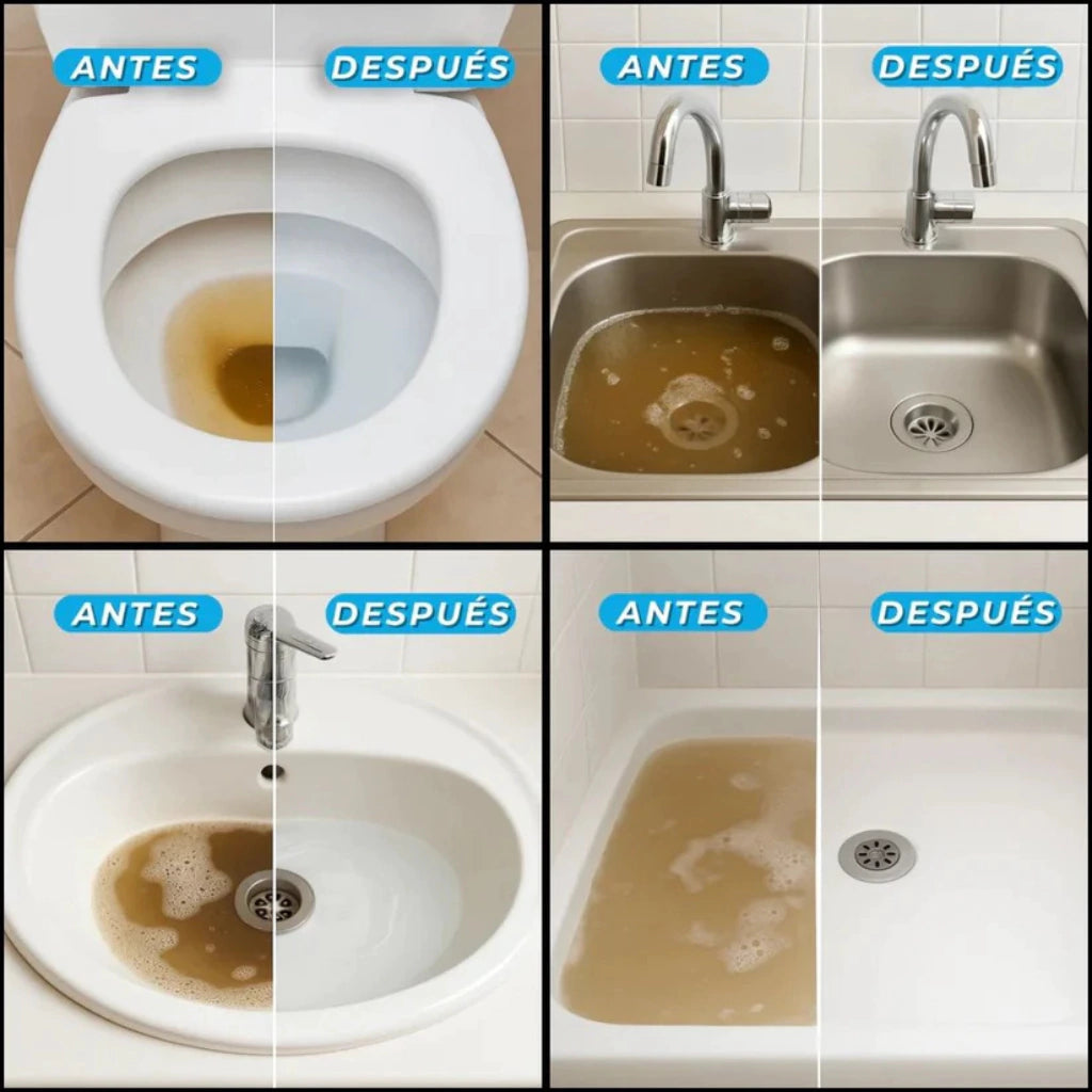 Merclin - Destapa cañerias y Elimina mal olores