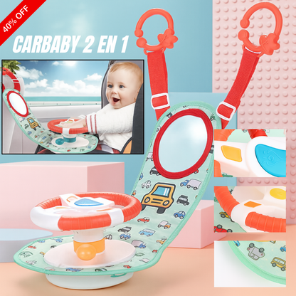 CARBABY - Juguete para ir en el coche para entretener al niño antiestres