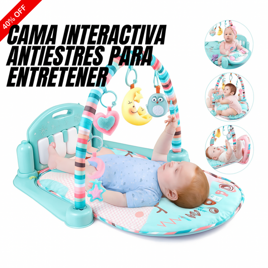 Cama interactiva antiestres para entretener