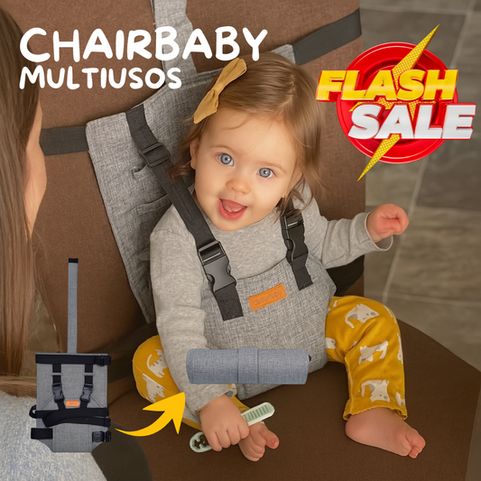 CHAIRBABY - Silla para viajar y poder sentar al niño en cualquier sitio
