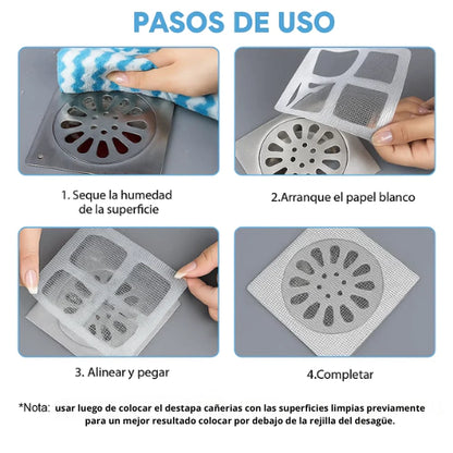 OFERTA ESPECIAL" : 2x1 en Destapacañerías + 3 rejillas Atrapapelos de regalo + guantes reforzados ¡ SOLO POR ESTA SEMANA !