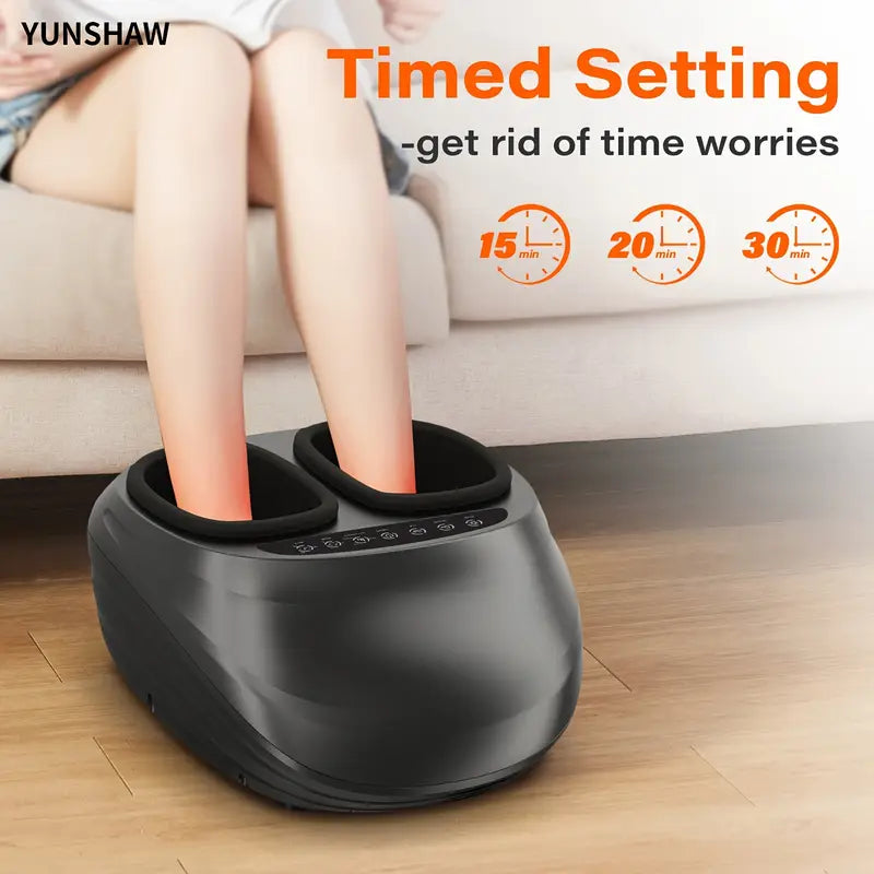 Máquina de Masaje Shiatsu para Pies, Amasado Profundo, Relaja Musculos Cansados y Plantar,