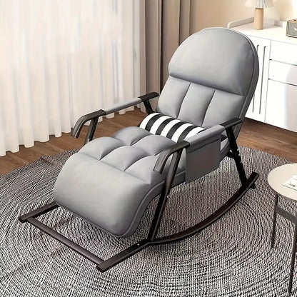 Sillón mecedora moderno para salón con función de reclinación