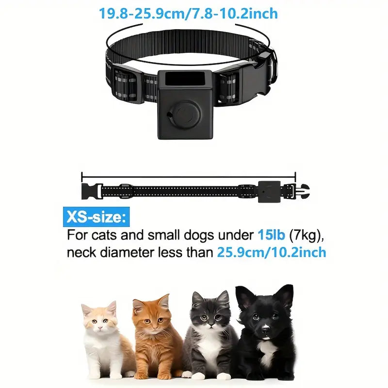 Collar Cámara Inalámbrico para Mascotas de 1080P para Gatos y Perros