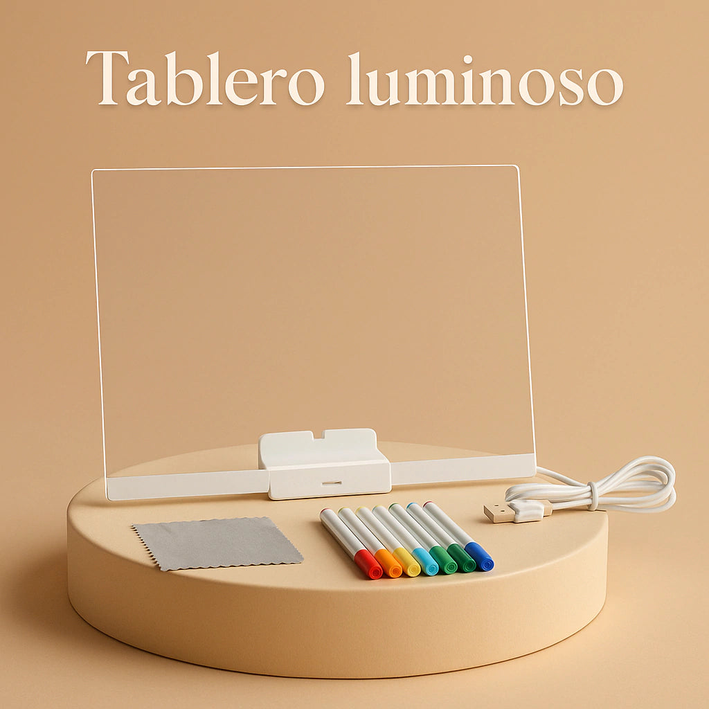 Tablero luminoso soporte Ajustable