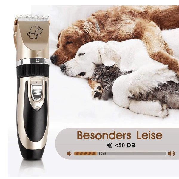 Corta Pelo para Mascotas inalambrico + accesorios incluidos