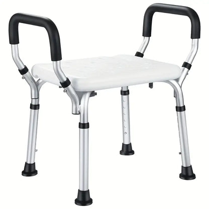Taburete De Ducha Ajustable En Altura Antideslizante