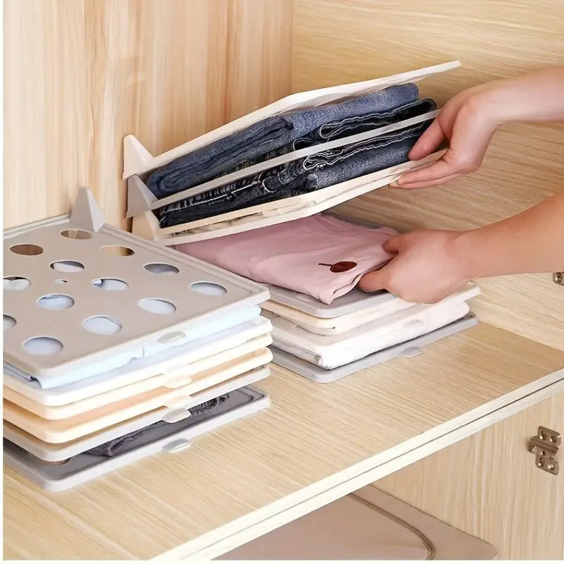 Tablas Plegables para Ahorrar Espacio en Camisas, Mangas Cortas y Pantalones 2x1