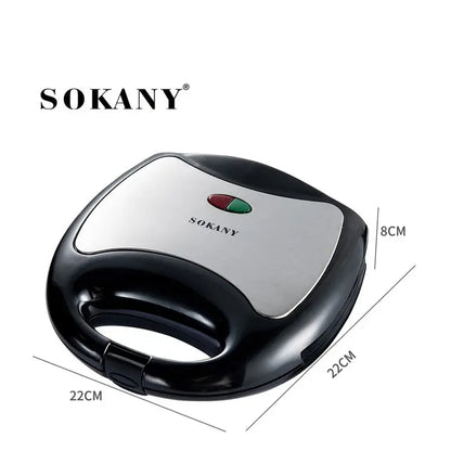 Sandwichera electrica 750W, tostadora y grill