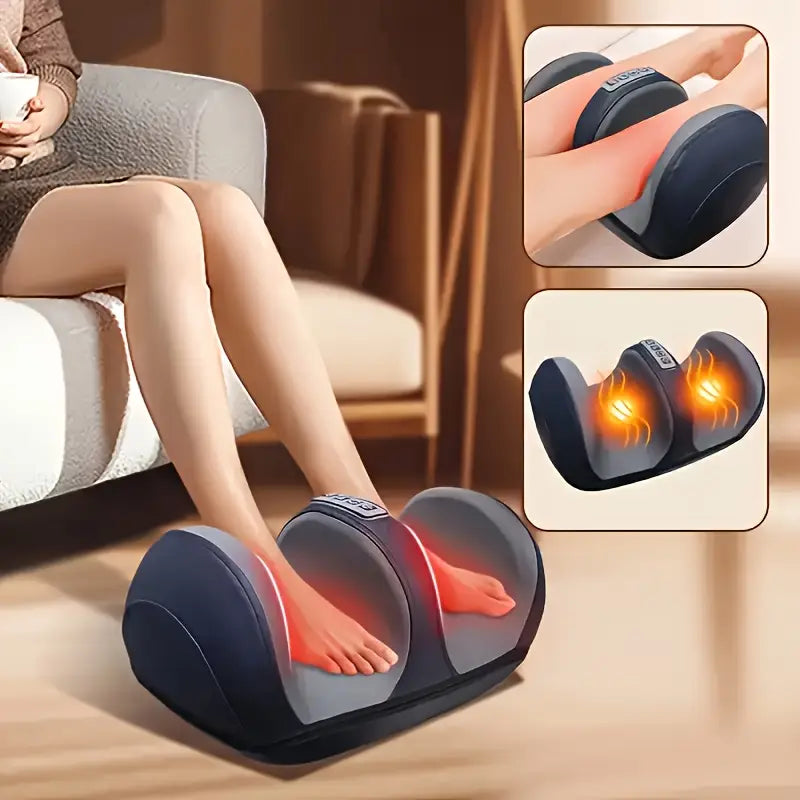 Masajeador de piernas versátil para el hogar con carga USB, que incluye presión de puntos calientes para masajes relajantes