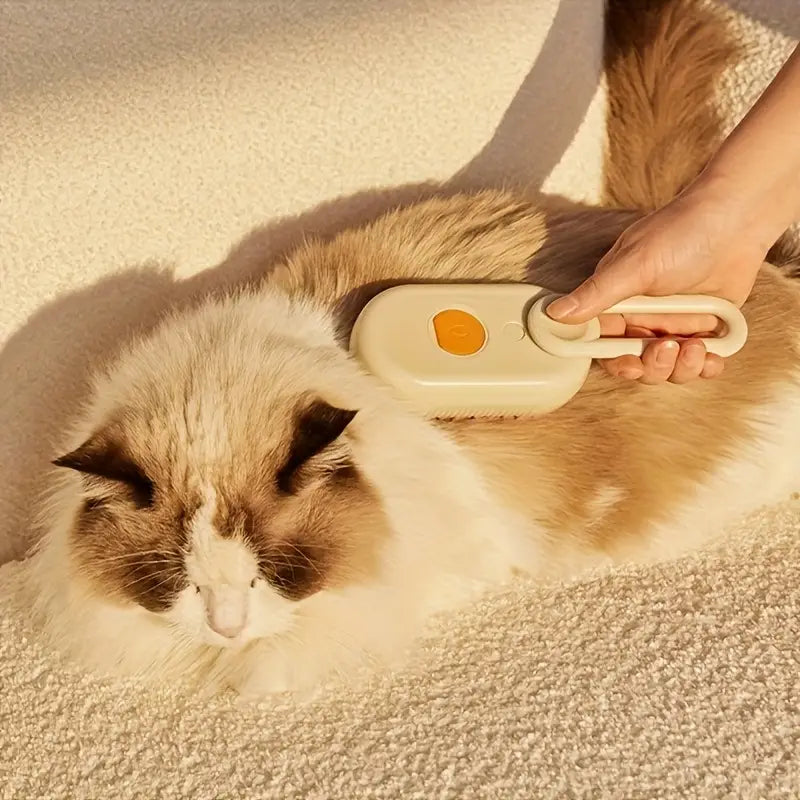 Masajeador de vapor de gato recargable por USB