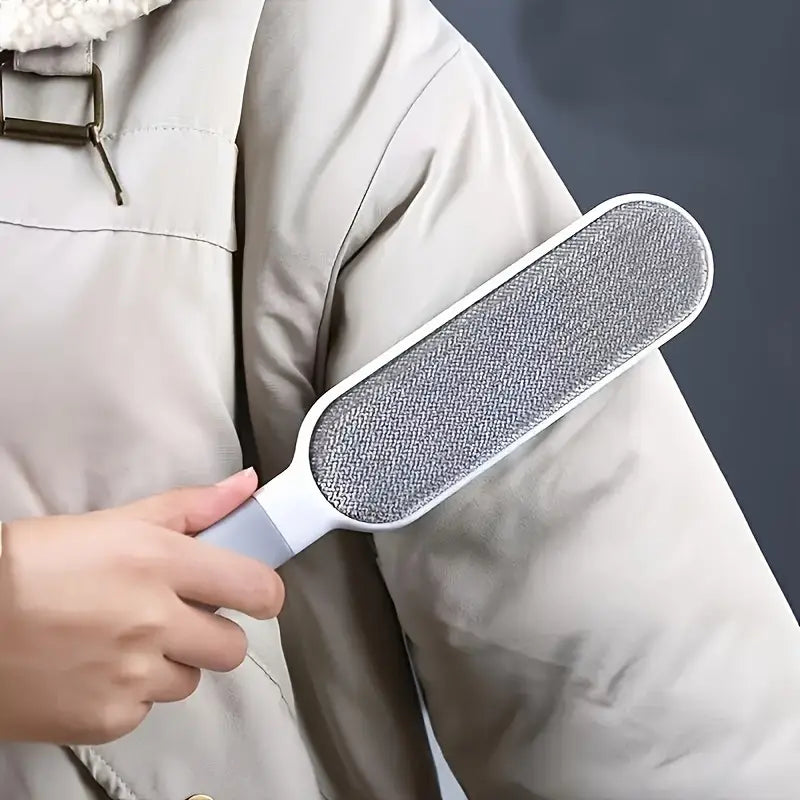 Brocha Reutilizable de Doble Cara para Pelos y Polvo de Mascotas