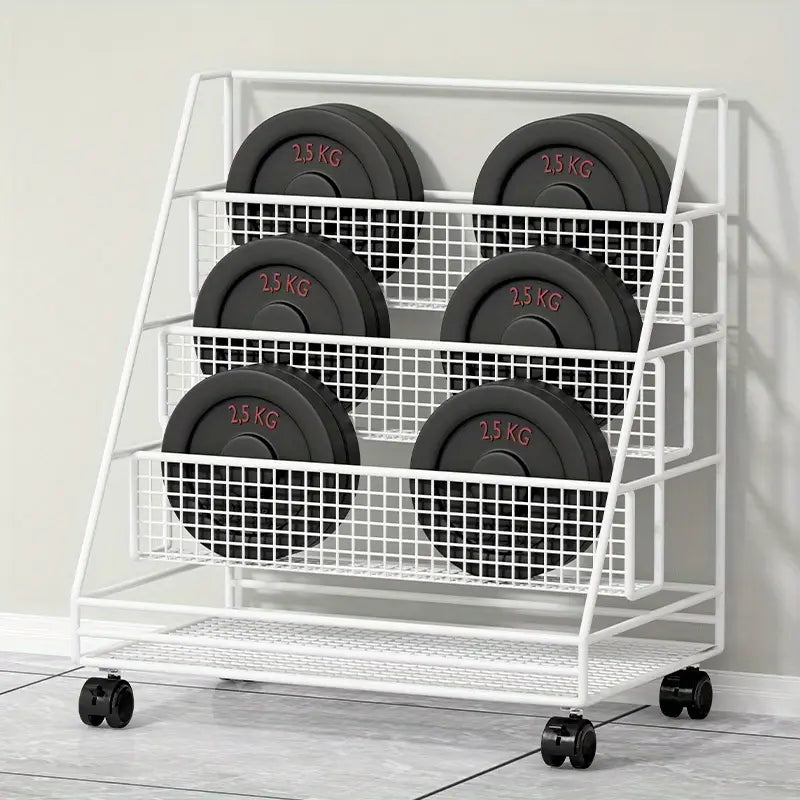 Estantería Metálica Giratoria de 360° con Ruedas - Organizador Portátil para Libros, Documentos y Suministros de Oficina