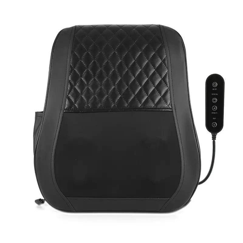 Compresor de calor + masajeador de espalda 3D, se adapta al cuello, hombros, espalda, piernas, curvas