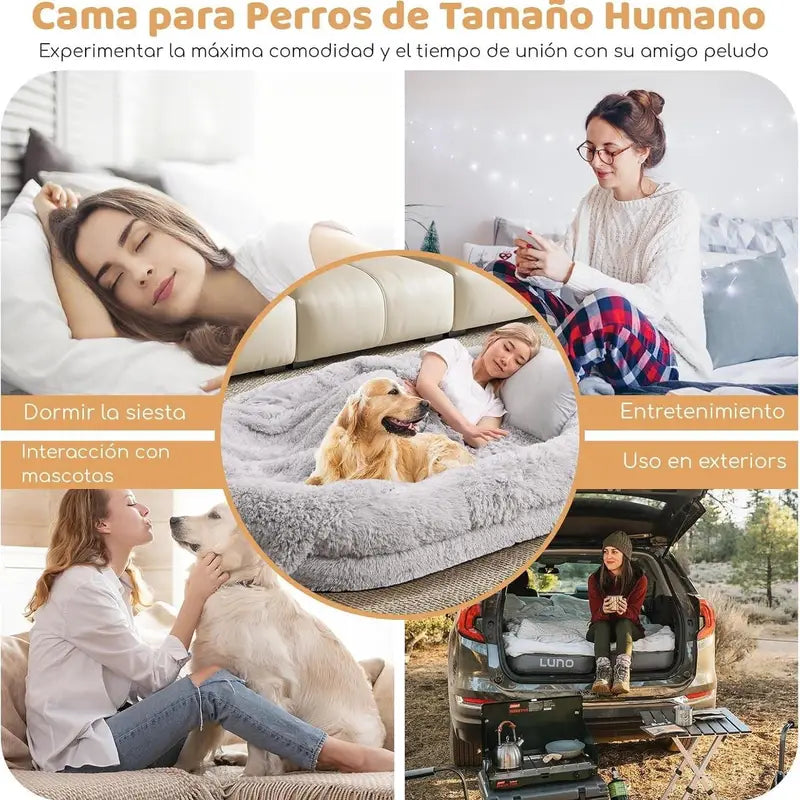 Cama para Mascotas y Personas Adultos