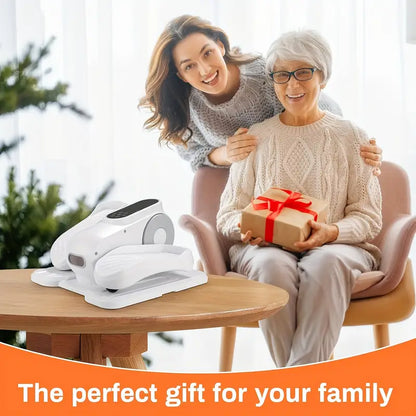 Máquina Eléctrica Elliptical, Ejercitador de Piernas, 2 Modos + 12 Velocidades Ajustables