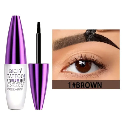 Gel de Teñido para Cejas Semipermanente Impermeable - Duradero y Resistente