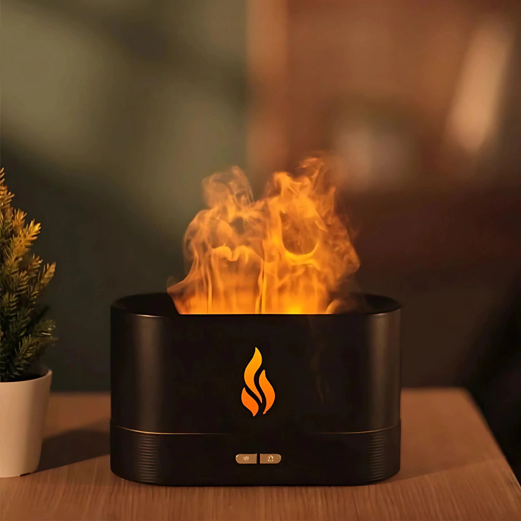 Humidificador difusor de aroma efecto FUEGO