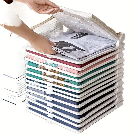 Tablas Plegables para Ahorrar Espacio en Camisas, Mangas Cortas y Pantalones 2x1