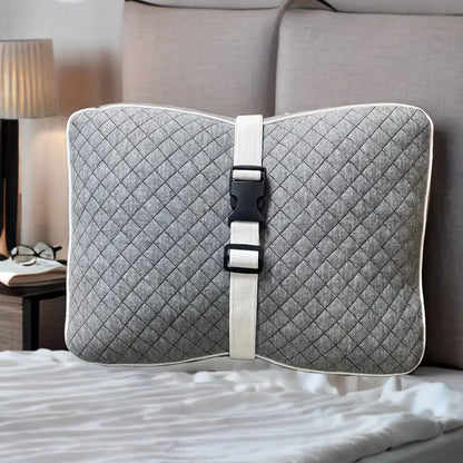 Almohada para Piernas de Dormir Lateral - Almohadilla Ajustable con Soporte Ergonómico