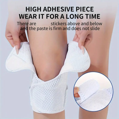 Rodillera Elástica Unisex para Deportes, Soporte de Poliéster Transpirable para Baloncesto y Fitness
