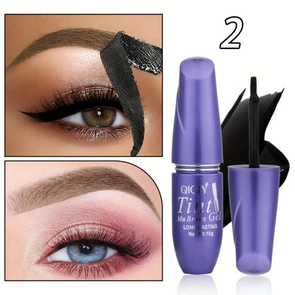 Gel de Cejas 4 Colores Semi-permanente Tintable Retirable