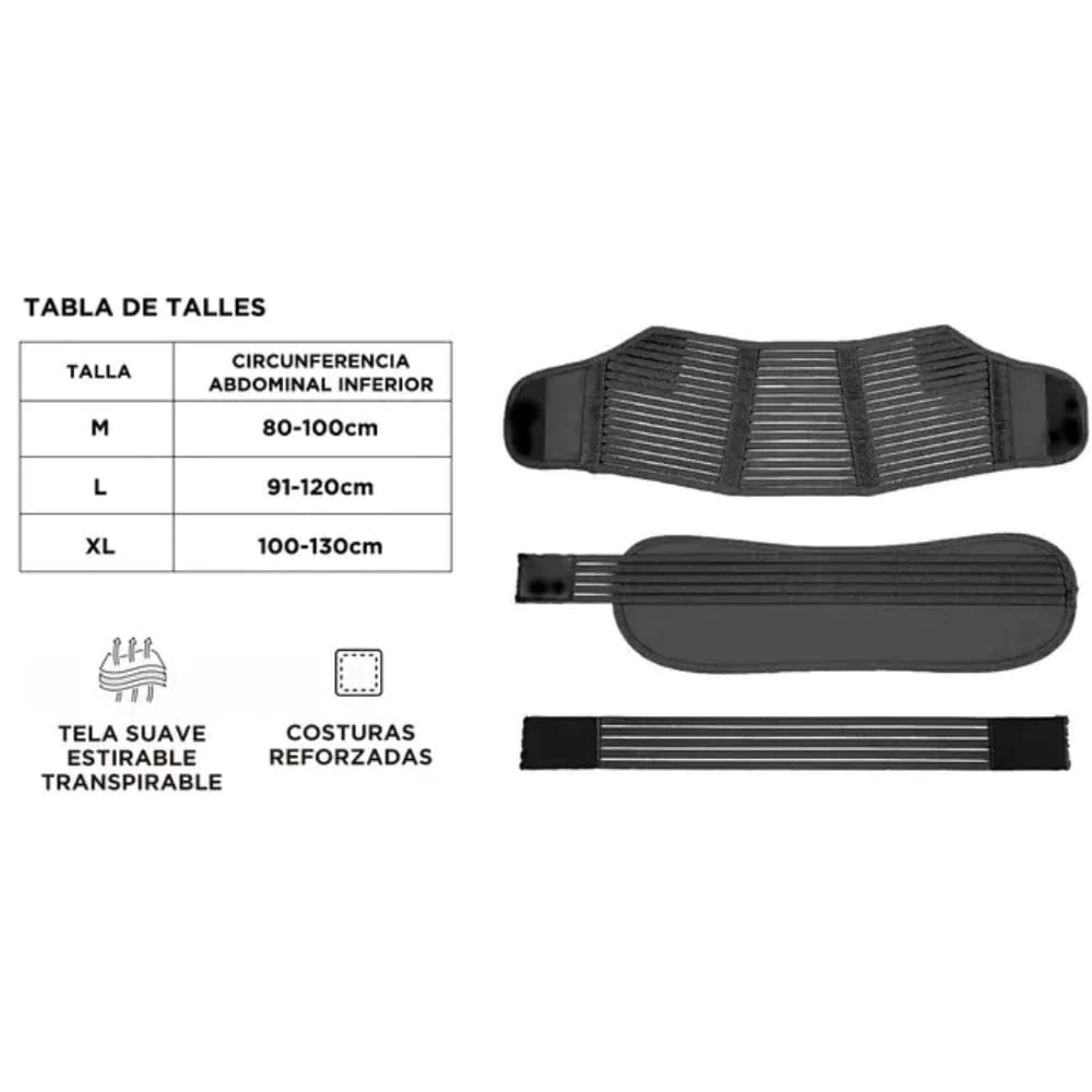Faja Para Embarazada Soporte Lumbar
